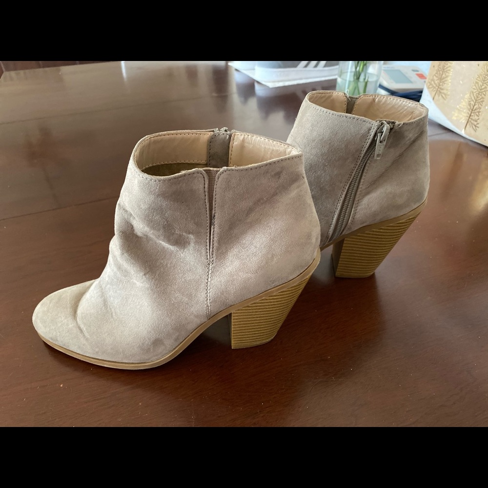 Gray Banana Republic Booties